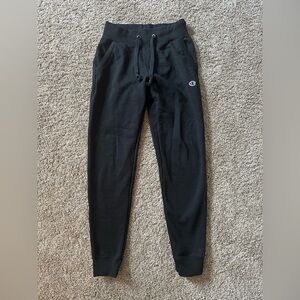 Champion Black Jogger Sweatpants